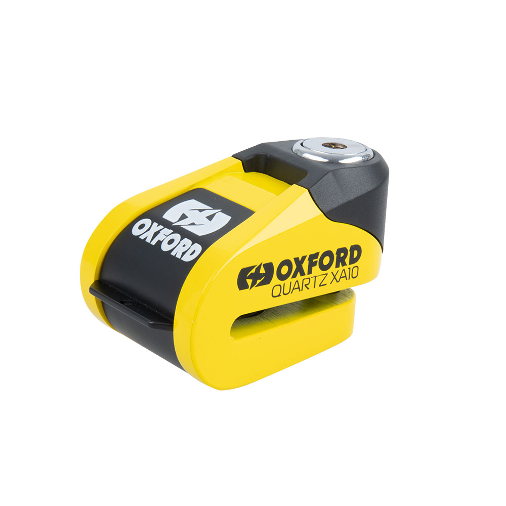 Oxford OXFORD XA10 ALARMED DISC LOCK YELLOW